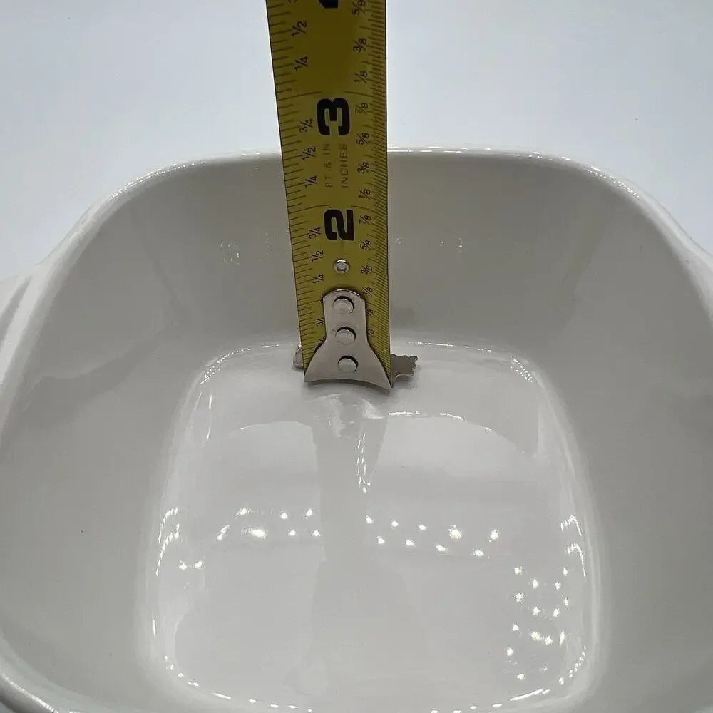 Vintage CorningWare P-43-B 2.75 Cup Casserole Dish Vegetable Pattern Spice Of